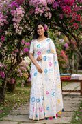 Half Silk Saree (HS-101)