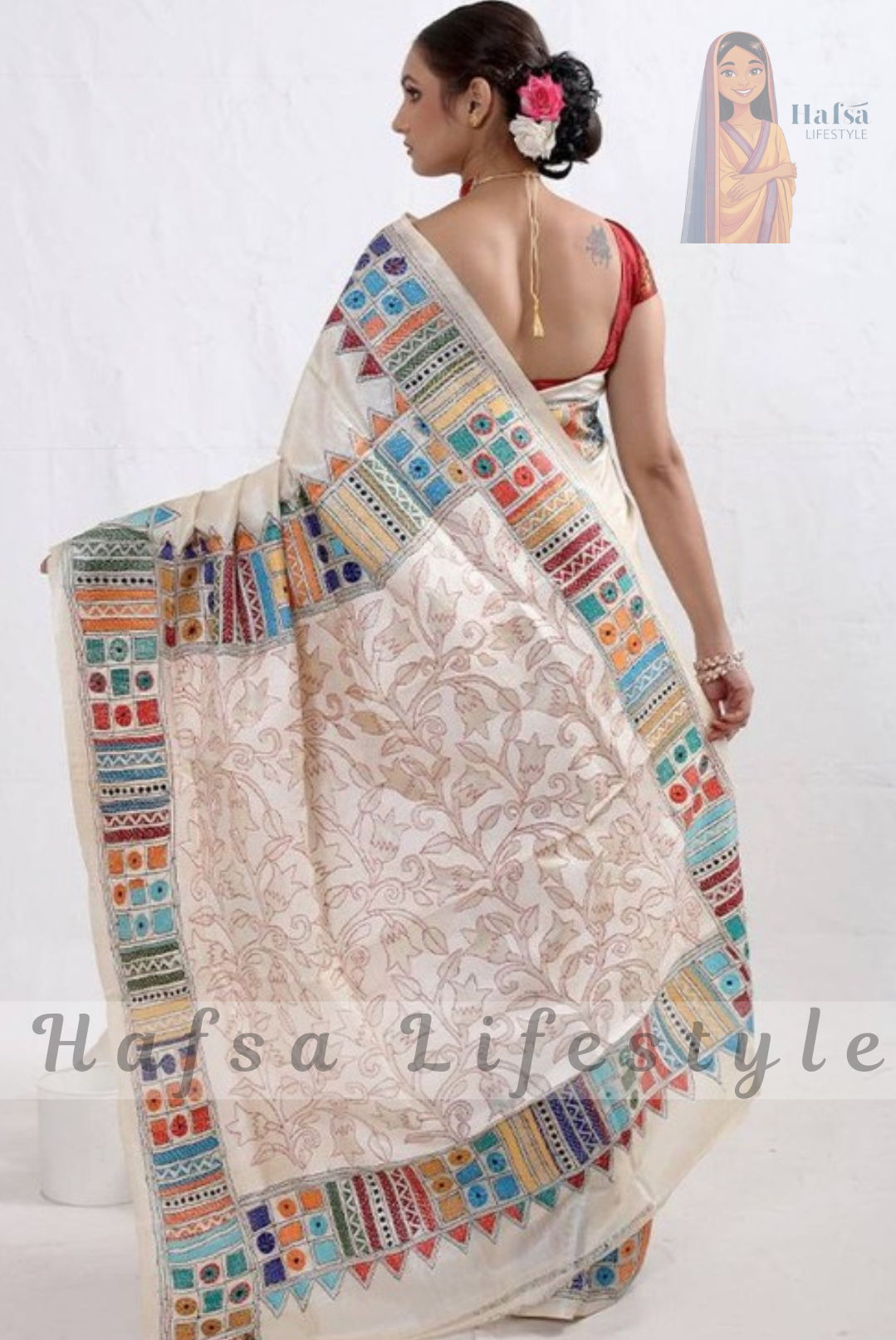 Glossy Silk Saree (DP-111)