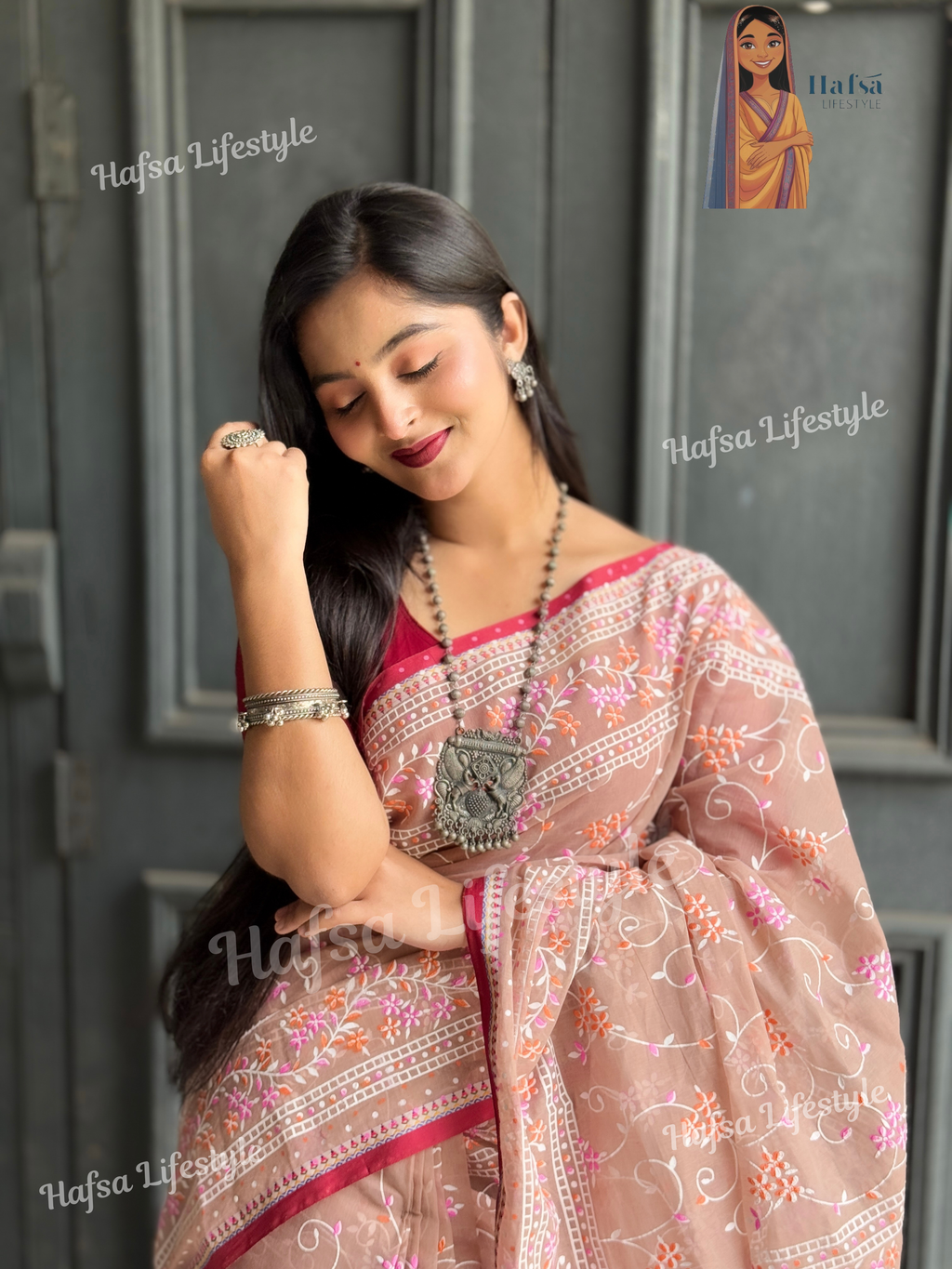 Ambush Print Boutiques Saree (AP-02)