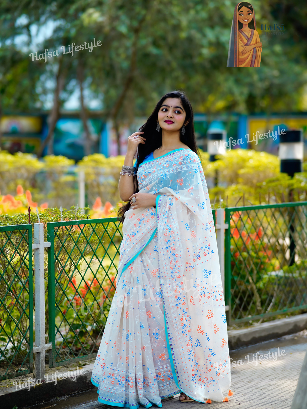 Ambush Print Boutiques Saree (AP-03)