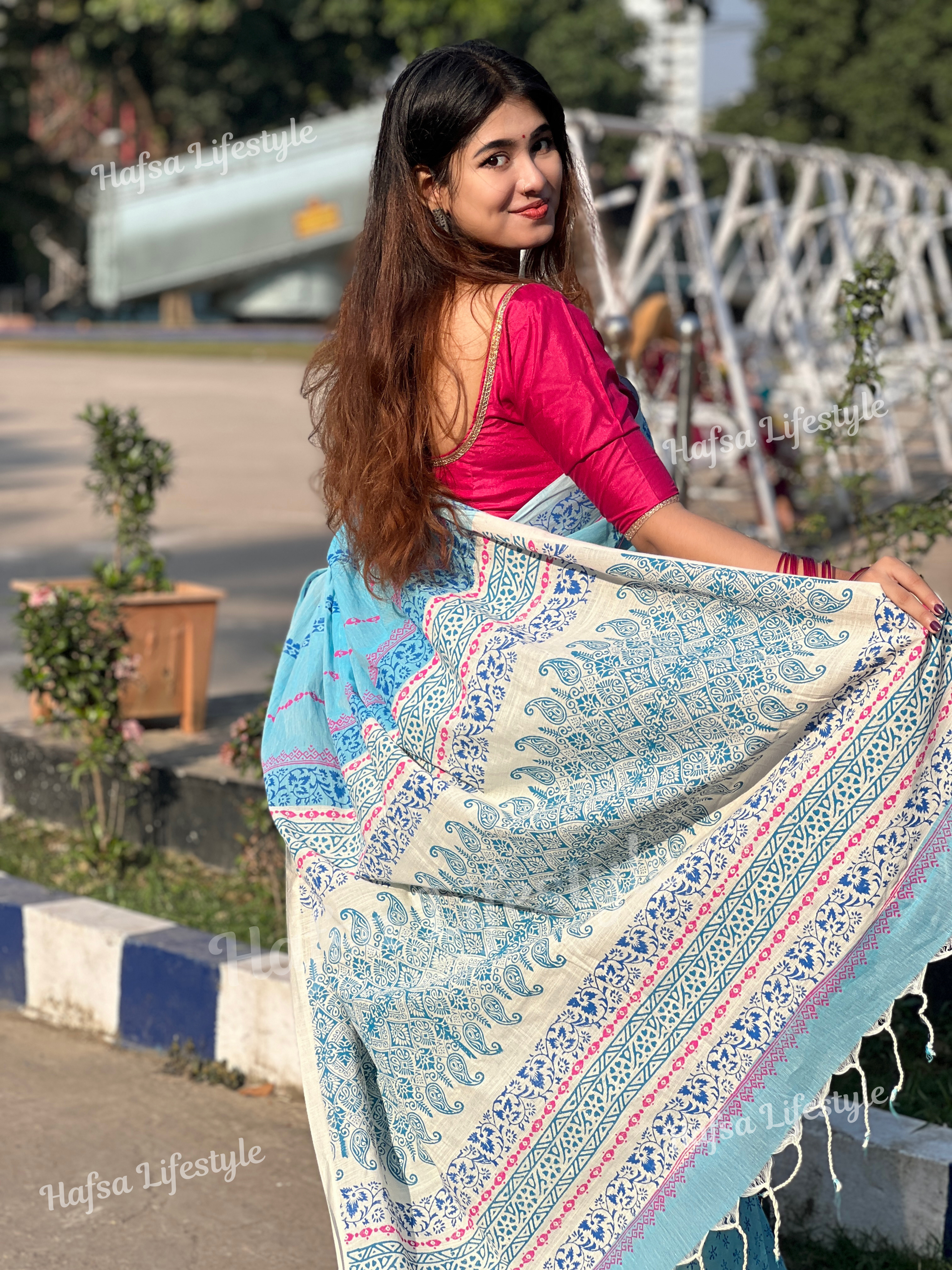 Cotton Boutiques Saree (CB-70)