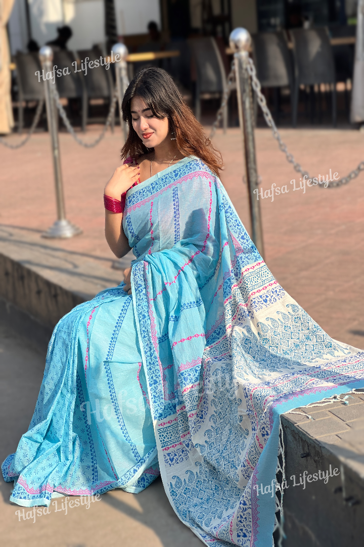 Cotton Boutiques Saree (CB-70)