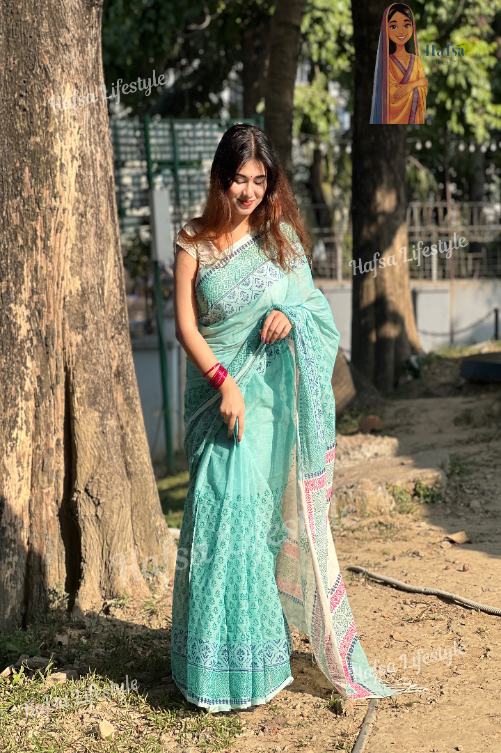 Cotton Boutiques Saree (CB-100)