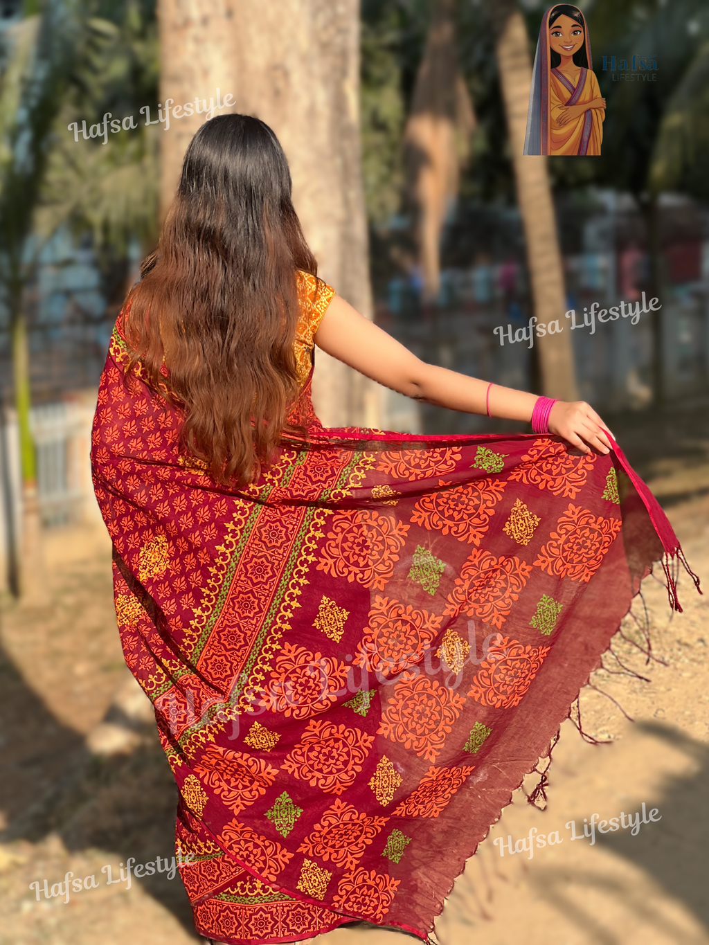 Cotton Boutiques Saree (CB-40)