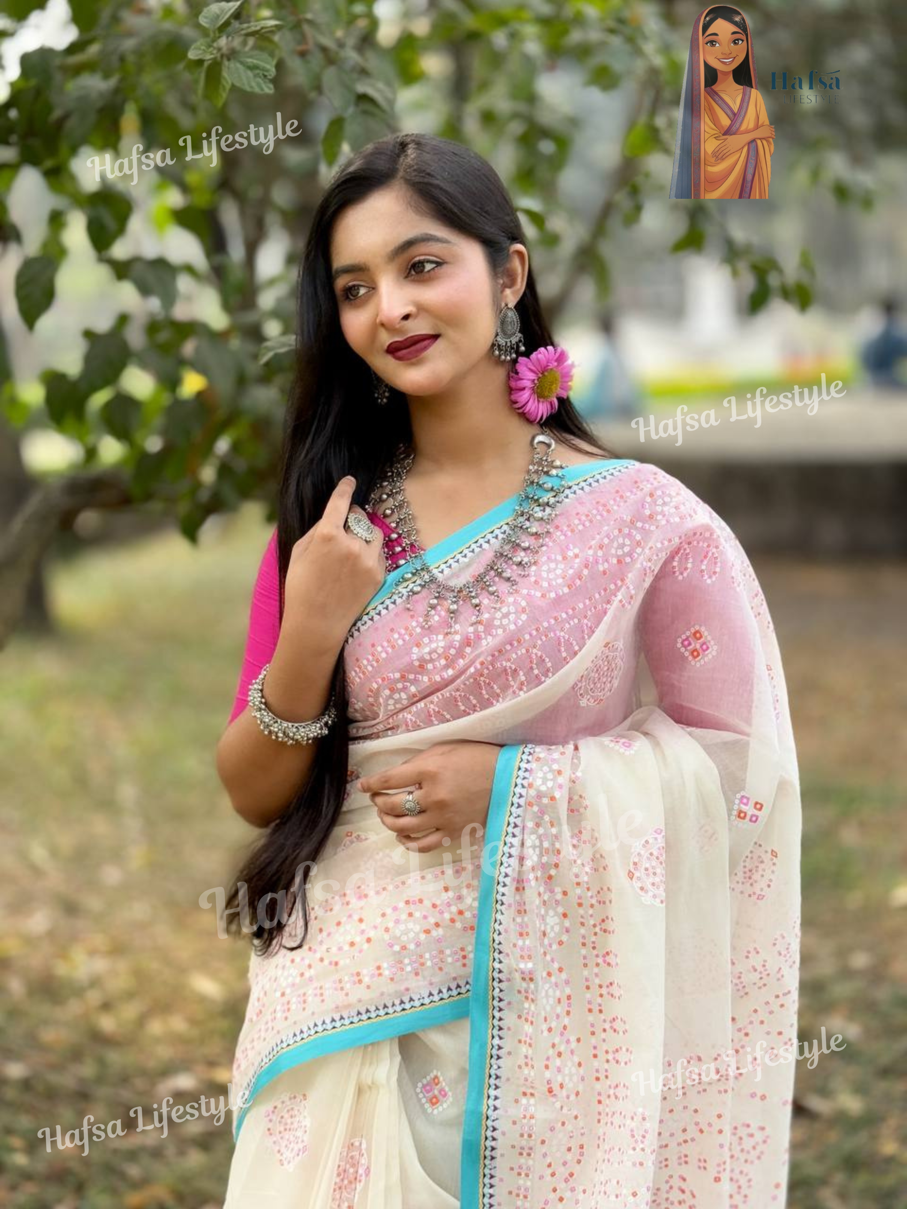 Ambush Print Boutiques Saree (AP-01)