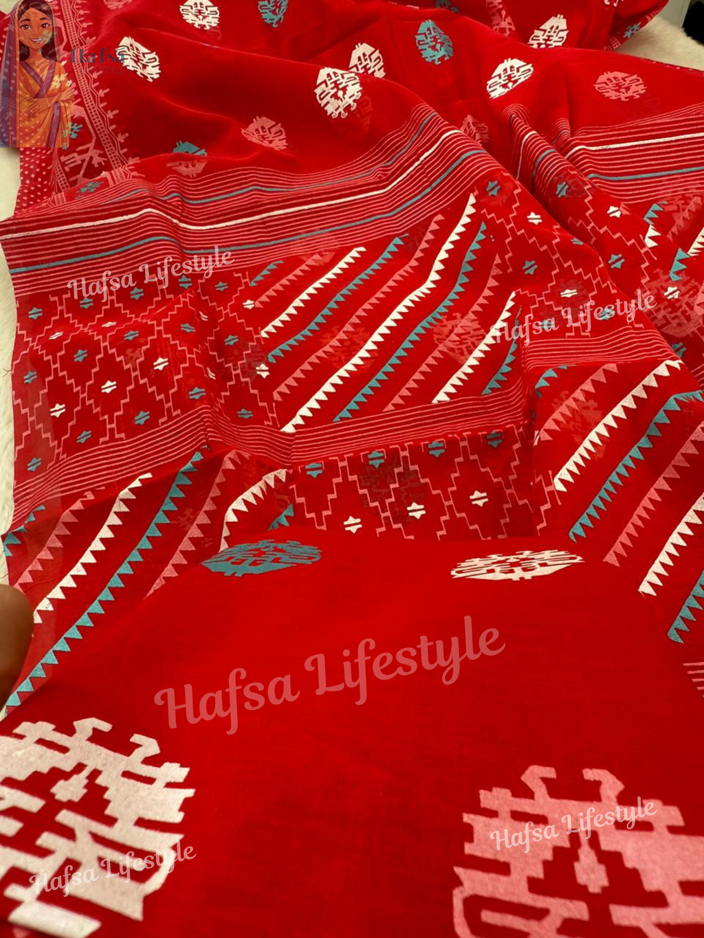 Half Silk Saree (HS-103)