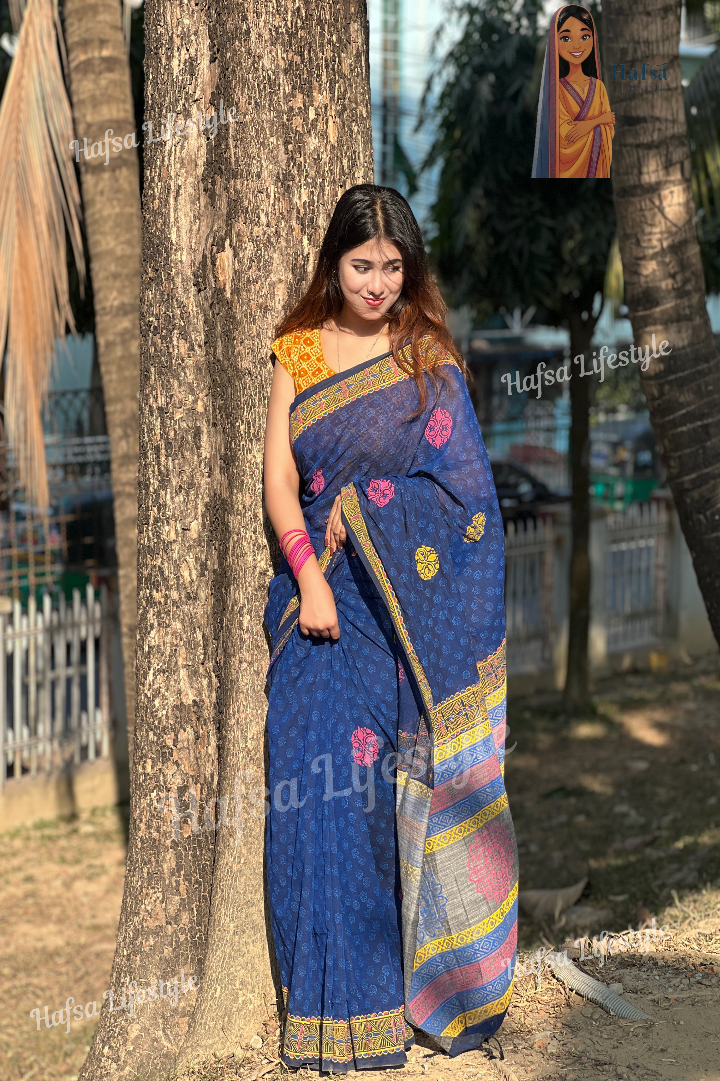 Cotton Boutiques Saree (CB-50)