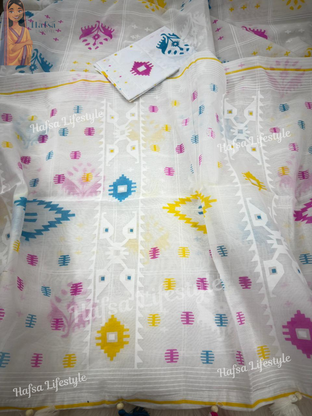 Half Silk Saree (HS-101)