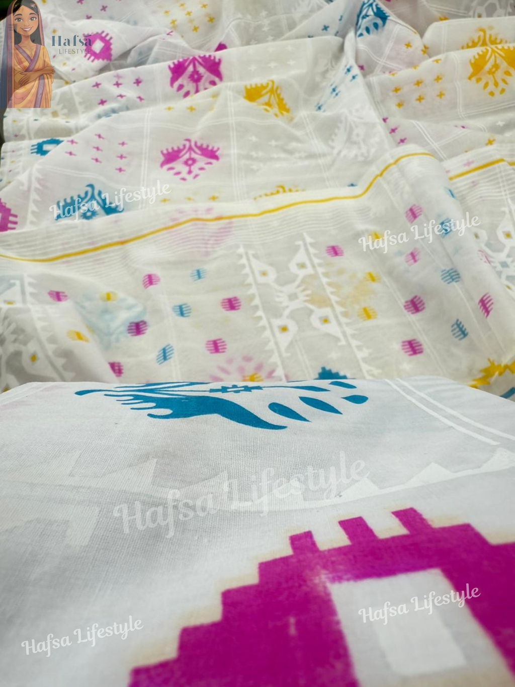 Half Silk Saree (HS-101)