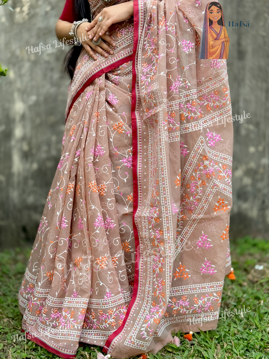 Ambush Print Boutiques Saree (AP-02)