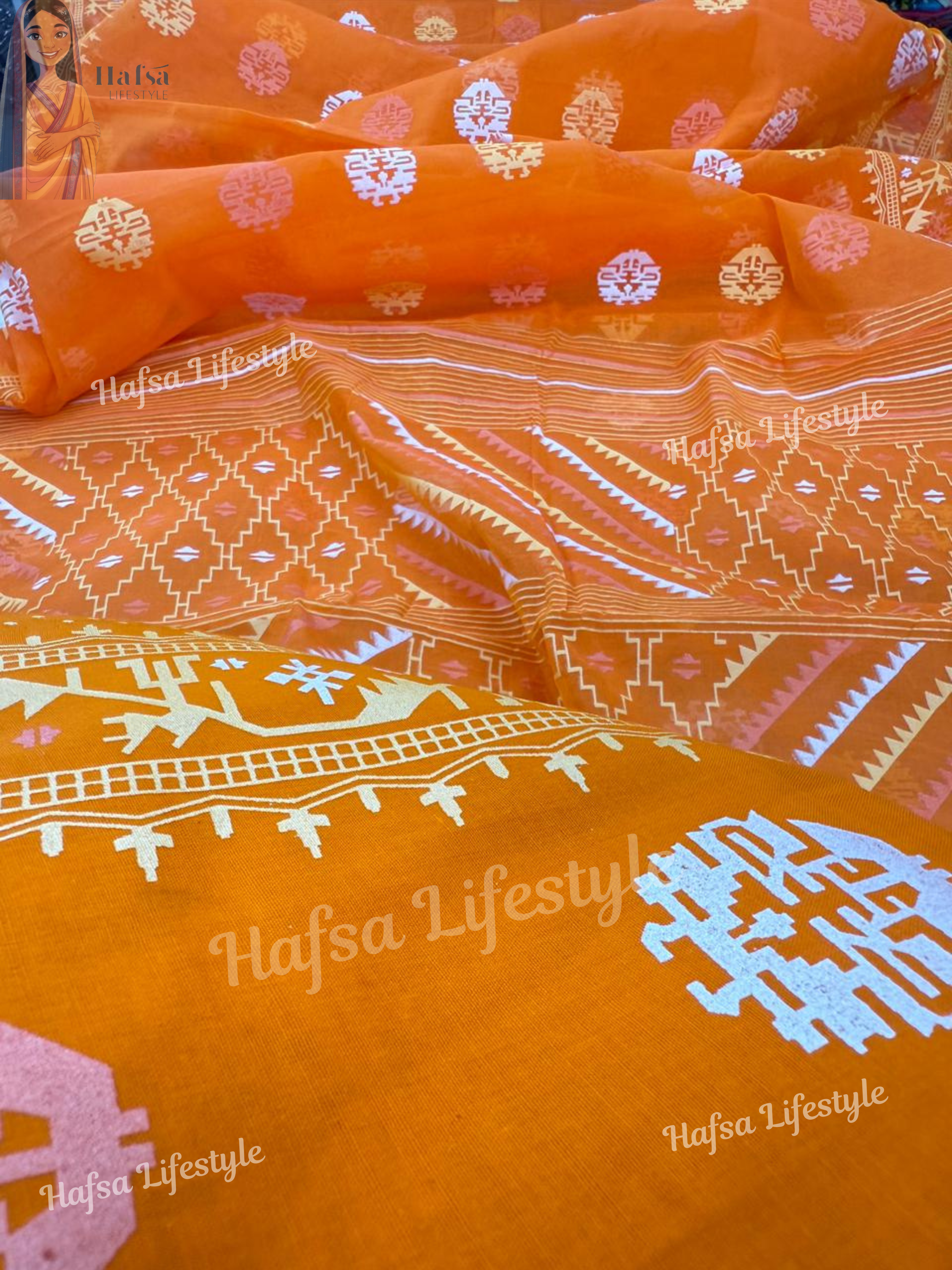 Half Silk Saree (HS-102)