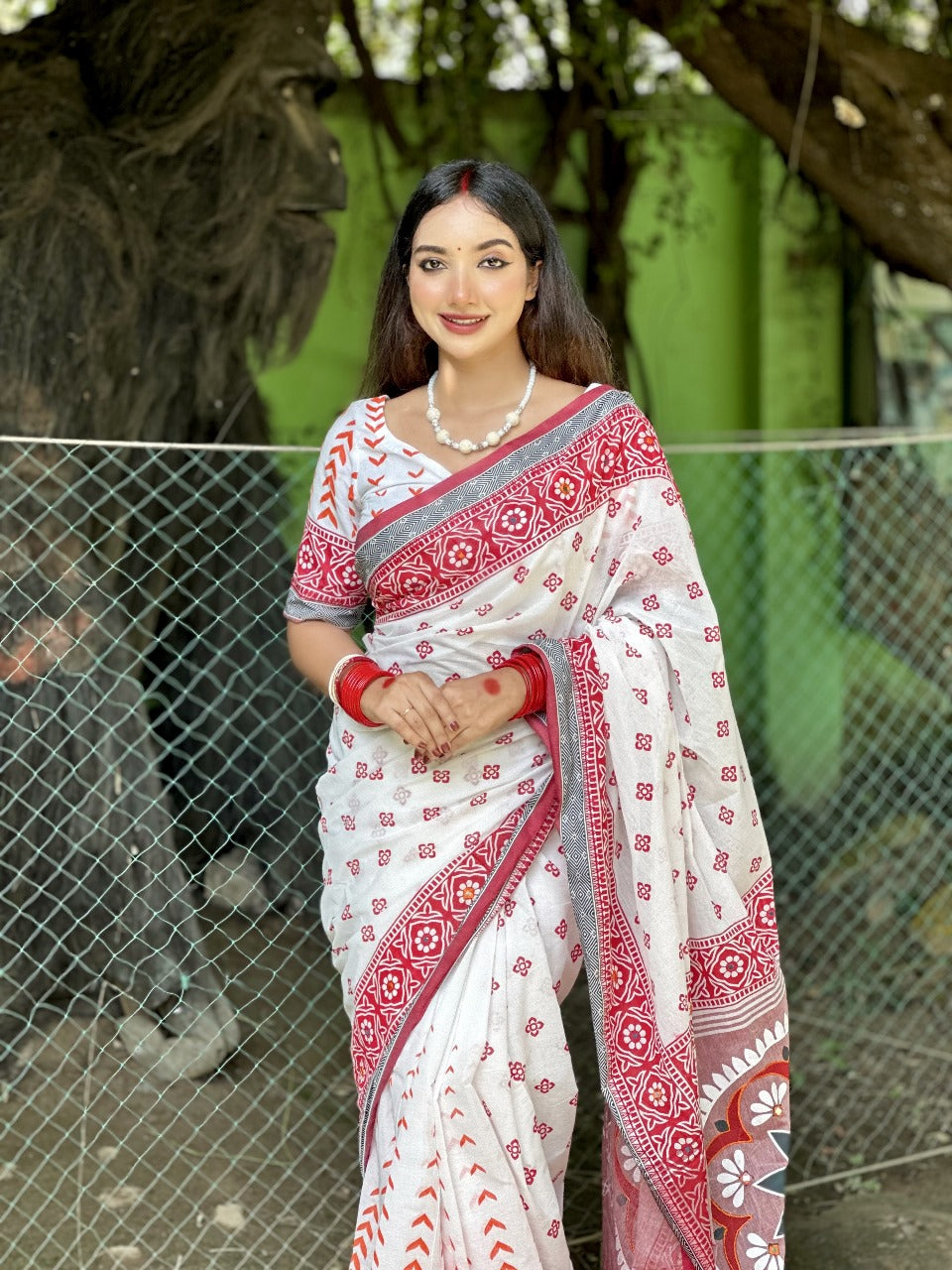 Cotton Boutiques Saree (CB-30)