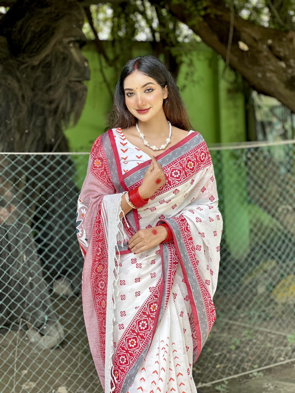 Cotton Boutiques Saree (CB-30)