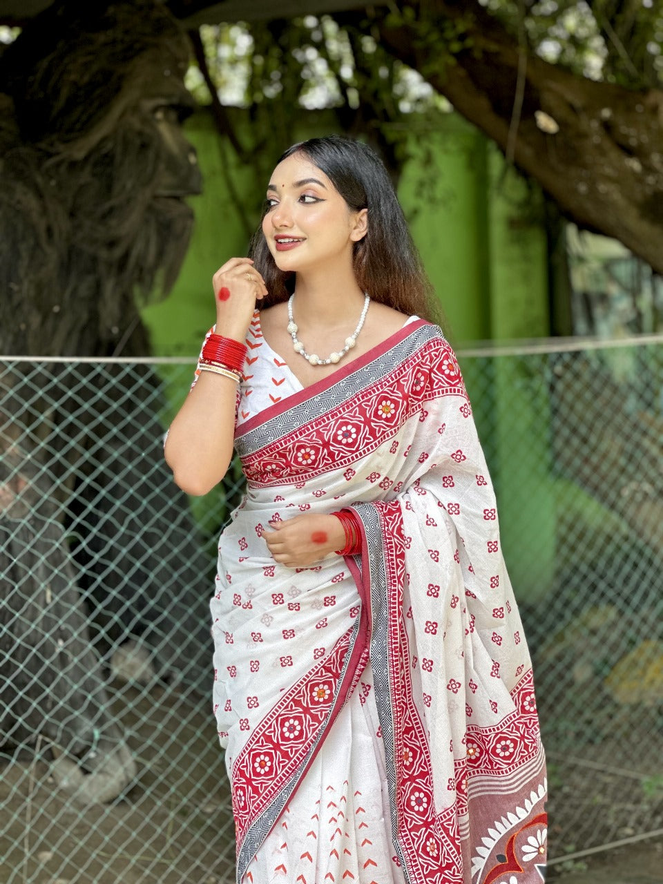 Cotton Boutiques Saree (CB-30)