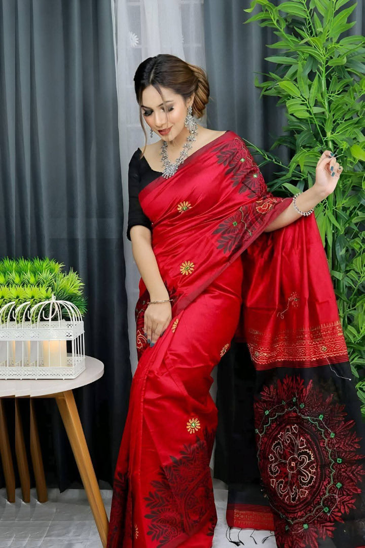 Dhupiyan Silk Saree (DS-406)